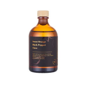 Luxury Essential Oil Diffuser - Sweet Orange, Black Pepper & Clove